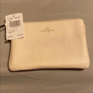 White Coach Wristlet